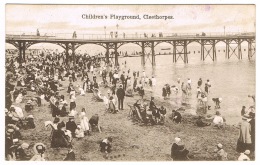 RB 1145 - 1914 Postcard - Children's Playground Cleethorpes - Lincolnshire - Sonstige & Ohne Zuordnung
