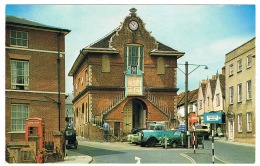 RB 1145 - Postcard -  Cars & Lorry - The Shire Hall & Telephone Box - Woodbridge Suffolk - Andere & Zonder Classificatie