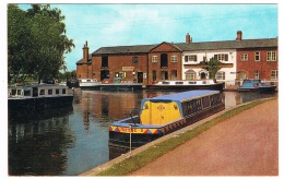 RB 1146 -  Postcard - Fradley Junction Trent & Mersey Canal Near Lichfield Staffordshire - Narrow Boats - Andere & Zonder Classificatie
