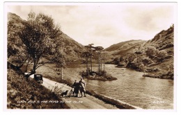 RB 1147 -  Real Photo Postcard - Car On The Road To The Isles - Loch Eilt Inverness-shire - Inverness-shire