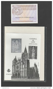 O) 2012 SPAIN, SILVER SEAL, ARTIST PROOF CATHEDRAL OF LEON-CATEDRAL DE LEON, VIRGIN, XF - Essais & Réimpressions