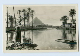 K212/ Cairo Äygypten Flood Time  Foto AK Lehnert & Landrock Ca.1920 - Wereld