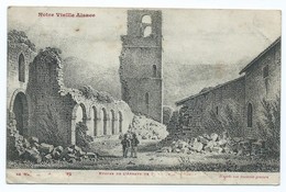 2566 - Orbey - Notre Vieille Alsace Ruines De L'Abbaye De Paris - Censure WW1 1915 11362 - Orbey