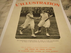 PHOTO  COUVERTURE ILLUSTRATION ROLAND GARROS 1932 - Sonstige & Ohne Zuordnung