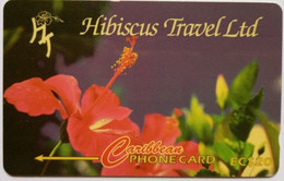 Saint Lucia Cable And Wireless 147CSLA EC$20 " Hibiscus Travel Ltd. " - St. Lucia