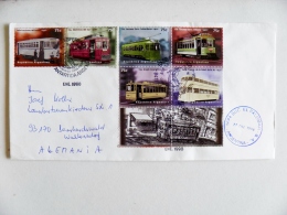 Cover From Argentina To Germany M/s 1998 Railway Transport Tram Tramway History - Covers & Documents