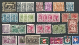 Monaco:  1 Lot De Timbres Divers - Collections, Lots & Séries