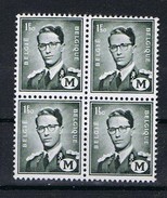 Belgie OCB M 1 (**) In Blok Van 4. - Timbres [M]