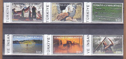 AC - TURKEY STAMP - AGRICULTURE AND HUMAN IN TURKEY MNH 26 DECEMBER 2012 - Nuovi