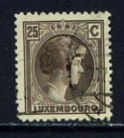 LUXEMBOURG  -  1926 To 1935  Grand Duchess Charlotte  25c  Used As Scan - 1926-39 Charlotte Right-hand Side