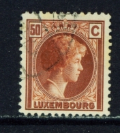 LUXEMBOURG  -  1926 To 1935  Grand Duchess Charlotte  50c  Used As Scan - 1926-39 Charlotte De Profil à Droite