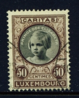 LUXEMBOURG  -  1927  Child Welfare Fund   50c+10c  Used As Scan - Oblitérés