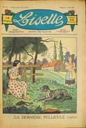 LISETTE - Journal Des Fillettes - N° 31 - Seizième Année - Dimanche 2 Août 1936 - En BE - Lisette