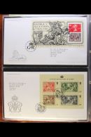 2009-10 COMMEMORATIVE FDC COLLECTION  An Attractive COMPLETE Collection (Less Post & Go) Of Illustrated... - FDC