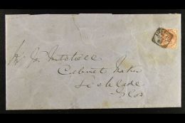 1883 (27 OCT) COVER TO LECHLADE  Bearing 1880-81 1½d  Venetian Red, SG 166, Tied By Liverpool Squared... - Other & Unclassified