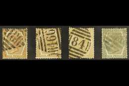 1872-73  6d Deep Chestnut Plate 11 And 6d Pale Chestnut Plate 11, SG 122/122a, 6d Pale Buff Plate 12, SG 123,... - Other & Unclassified