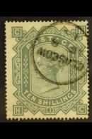 1867-83  10s Greenish Grey, SG 128, Watermark Maltese Cross, White Paper, Plate 1, Check Letters "H - C", Superb... - Altri & Non Classificati