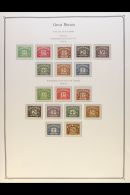 POSTAGE DUES 1914 TO 1938  COMPLETE MINT Collection, SG D1 To SG D34 Missing Just The 1924 1d SG D9, Fine Mint... - Other & Unclassified