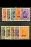 1928  Surcharge Set Ovptd With "XXXX", Yv 194/203, Very Fine Mint. (10 Stamps) For More Images, Please Visit... - Other & Unclassified