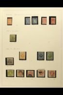 1859-1903 OLD TIME COLLECTION  Presented On Album Pages. A Most Useful Mint & Used Range With A Shaded... - Venezuela