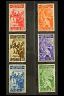 1935  Juridical Congress Complete Set Sass. S. 10, Fine And Fresh Mint. Cat €400 (£320) (6 Stamps) For... - Other & Unclassified