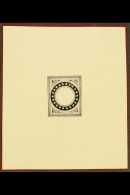 POSTAGE DUE  1878 IMPERF PROOF In Black Of The Type II (inverted) Frame, Printed By Machine. With Large Margins,... - Altri & Non Classificati