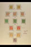 1907-34 INTERESTING COLLECTION CAT £800+  A Most Interesting Mint, Nhm & Used Collection Presented On... - Sonstige & Ohne Zuordnung