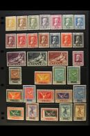 1926-52 MINT / NHM SELECTION  Presented On Stock Pages. Includes 1930 Postal, Express & Air Sets Complete,... - Other & Unclassified