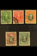 1931-7  ½d, 1d, 4d, 6d & 1s Perf.14, KGV Field Marshal Definitives (all The P.14 Issues From This... - Südrhodesien (...-1964)