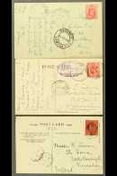 1908 - 1913  Selection Of Ed VII And Geo V Covers And Cards To UK And US Destinations From A Range Of Towns And... - Nigeria (...-1960)