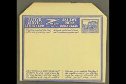 AEROGRAMME  1944 3d Ultramarine On Buff, Larger Format (128x105mm), Afrikaans Stamp Impressions, Inscribed... - Ohne Zuordnung