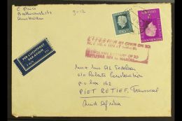 1974 NAIROBI LUFTHANSA CRASH COVER  Netherlands To South Africa Cover With "RETRIEVED FROM AIR CRASH ON 20... - Unclassified