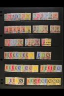 1890-1938 FINE MINT COLLECTION   Incl. 1890 Die Set To 48c, 1892 Die II Set, 1893 Surcharges Complete To 45c On... - Seychelles (...-1976)