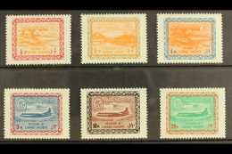 1963-64  Redrawn In Larger Format Definitives Complete Set, SG 487/492, Never Hinged Mint. (6 Stamps)  For More... - Arabia Saudita