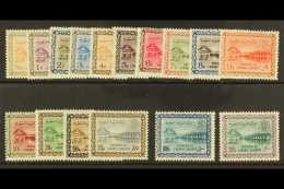 1960-61  Wadi Hanifa Dam Complete Definitive Set, SG 412/427, Never Hinged Mint. (16 Stamps) For More Images,... - Saudi-Arabien