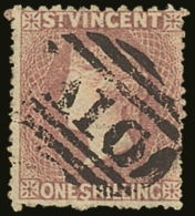 1872-75  1s Rose-lilac, Perf 11-12½ X 15, SG 20, Fine Used. Fresh Colour. For More Images, Please Visit... - St.Vincent (...-1979)