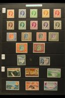 1954-1963 COMPLETE MINT  A Very Fine Mint (some Never Hinged) COMPLETE BASIC RUN, SG 1/49. Lovely! (51 Stamps)... - Rhodesien & Nyasaland (1954-1963)