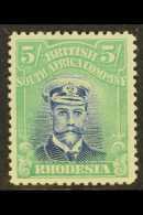 1922-24  5s Bright Ultramarine & Emerald Perf 14, SG 306, Fine Mint, Yellowish Gum, Lovely Fresh Colour. For... - Other & Unclassified