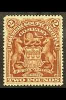 1898  £2 Brown, SG 91, Never Hinged Mint. A Beautiful Stamp. For More Images, Please Visit... - Other & Unclassified