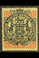 1897  £1 Black And Red-brown / Green, SG 73, Lightly Hinged Mint. For More Images, Please Visit... - Other & Unclassified