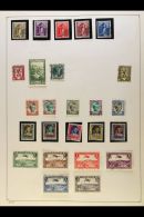 1921-1973 COMPREHENSIVE USED COLLECTION  On Pages, All Different, Highly COMPLETE For The Period, Inc 1927... - Other & Unclassified