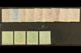 1887-1902  Complete Set, SG 30/41, With Both 6d Shades, Fine Mint. (13) For More Images, Please Visit... - Nigeria (...-1960)