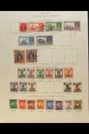 1939-51  All Different Fine Used Collection On An Album Page, Includes 1939 Range To 2r (incl 4a, 6a, And 8a),... - Kuwait