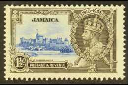 1935 SILVER JUBILEE  1½d With Extra Flagstaff, SG 115a, Fine Mint. For More Images, Please Visit... - Jamaica (...-1961)