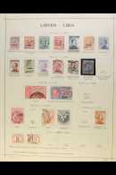 LIBYA  1912-24 Mint And Used Collection On Printed Album Pages, Includes 1912-22 Overprint Range Incl 15c Grey... - Other & Unclassified