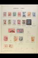 LIBYA  1912-24 Mint And Used Collection On Printed Album Pages, Includes 1912-22 Overprint Range Incl 15c Grey... - Altri & Non Classificati