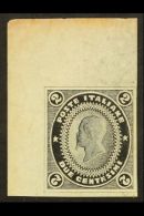 PELLAS ESSAY  1862 2c Essay Depicting Victor Emmanuel II In 'saw-tooth' Oval, In Black On Ungummed Paper,... - Ohne Zuordnung