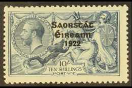 1925 RUNNAL'S RE-ENTRY.  10s Dull Grey-blue Seahorses Narrow Date Overprint With RUNNAL'S RE-ENTRY Variety... - Sonstige & Ohne Zuordnung