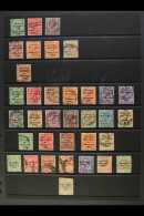 1922-23 OVERPRINTS ON GREAT BRITAIN  An All Different Fine Used Collection Which Includes 1922 (Feb-Jul) Dollard... - Sonstige & Ohne Zuordnung