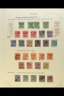 1922-23 OVERPRINTS COLLECTION  An Old Time Mint And Used Collection On Pages, With Mint And Used, Various... - Other & Unclassified